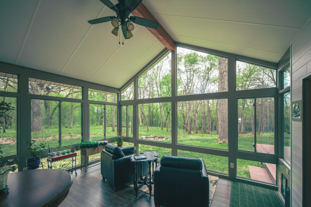 Custom patio cover