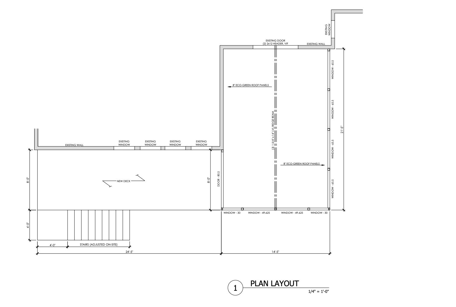 Plan layout