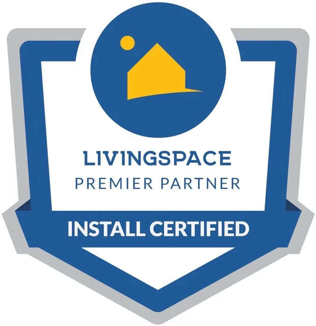 Living Space Install Certified badge